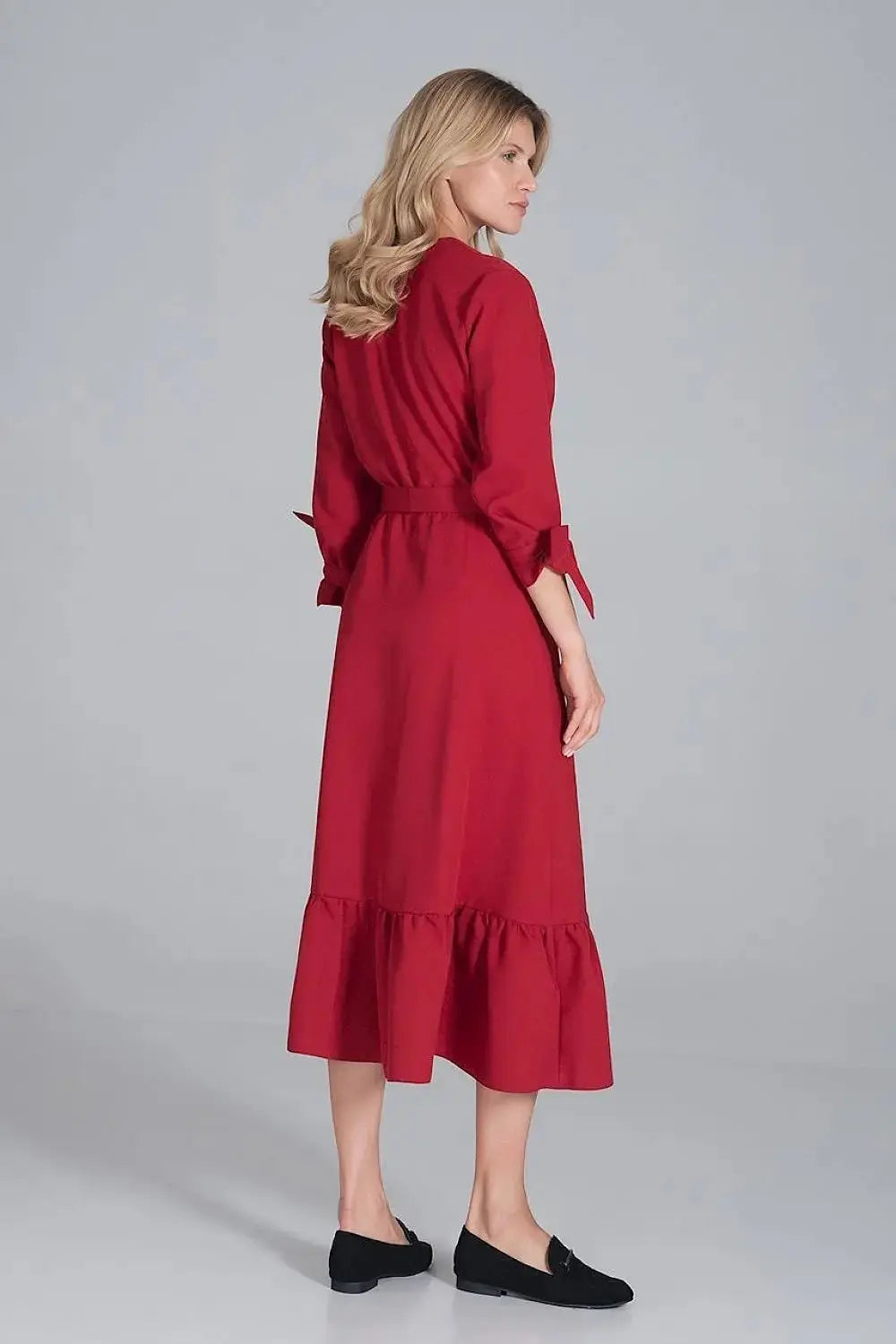 Figl elastic band maxi dress