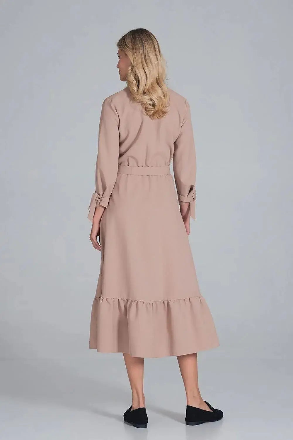 Figl elastic band maxi dress