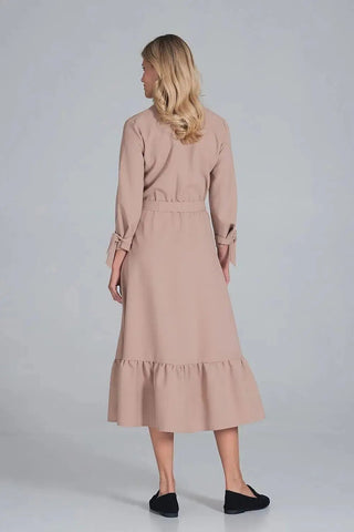 Figl elastic band maxi dress