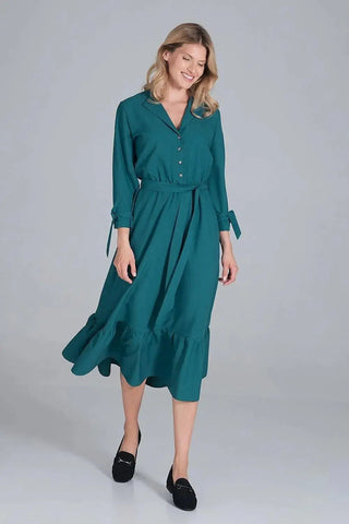 Figl elastic band maxi dress