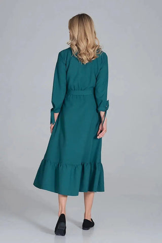 Figl elastic band maxi dress