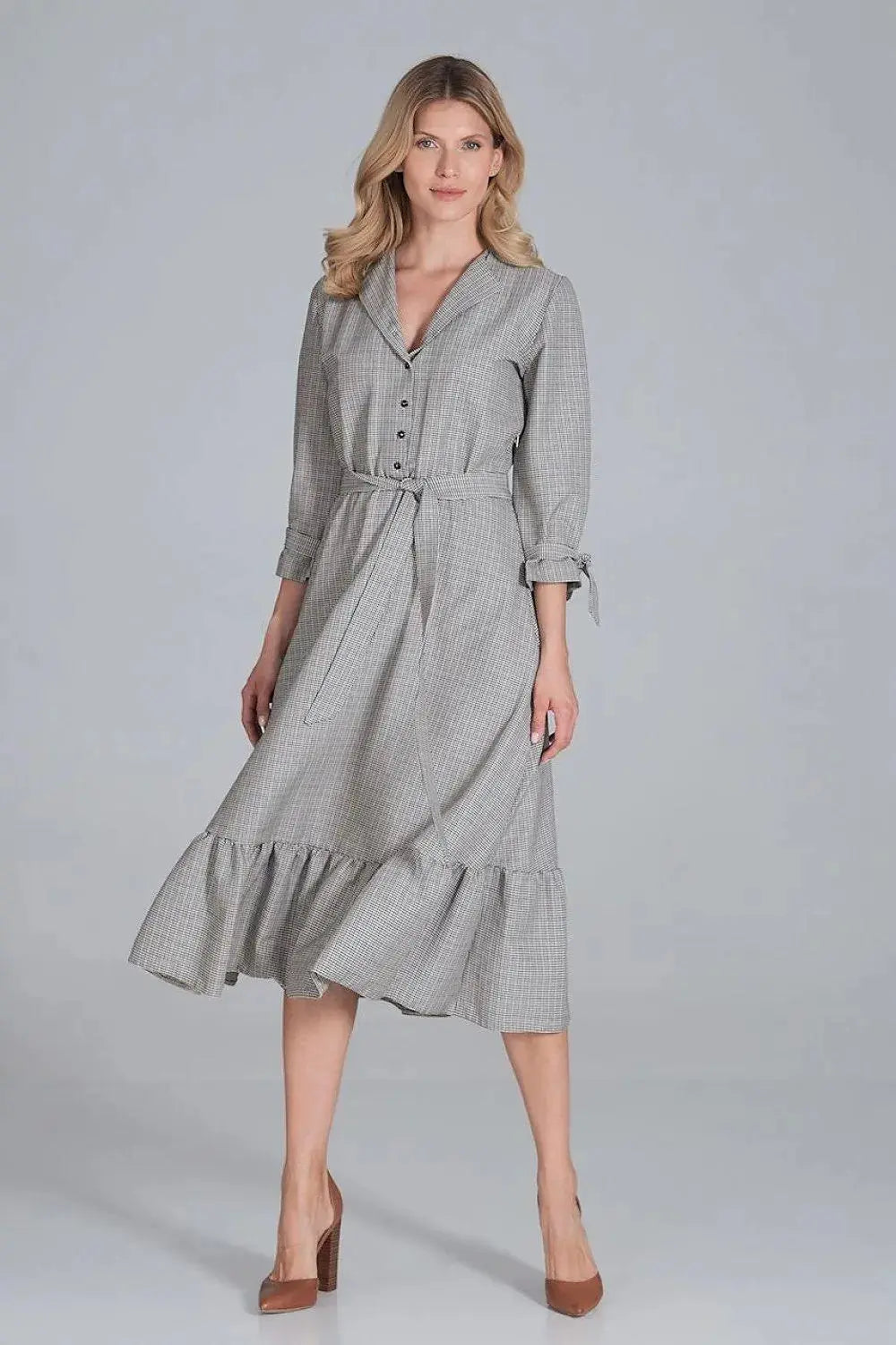 Figl elastic band maxi dress