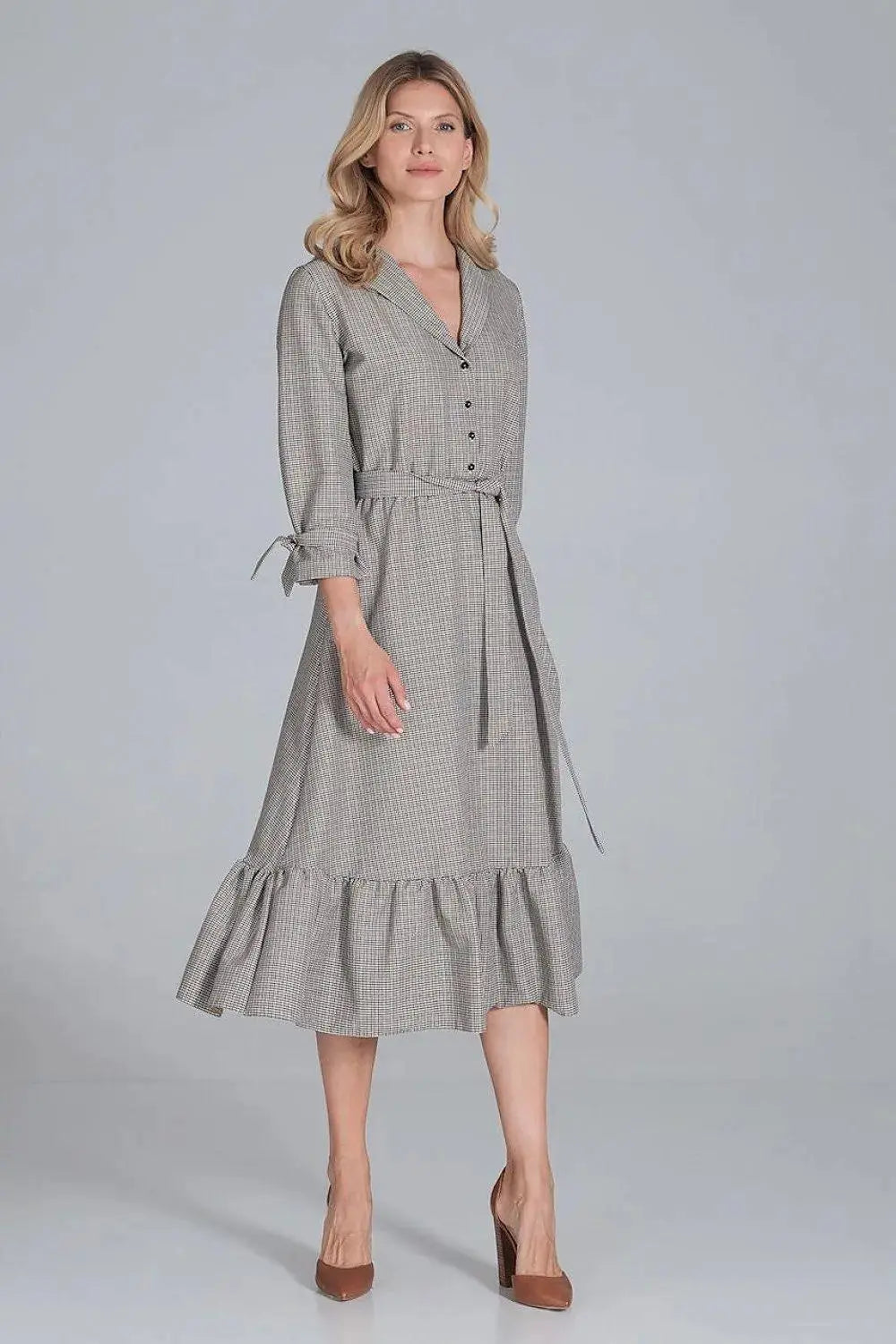 Figl elastic band maxi dress