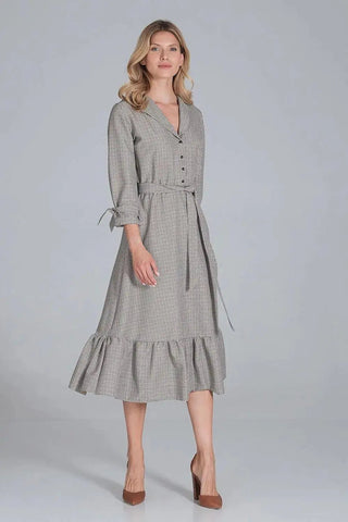 Figl elastic band maxi dress