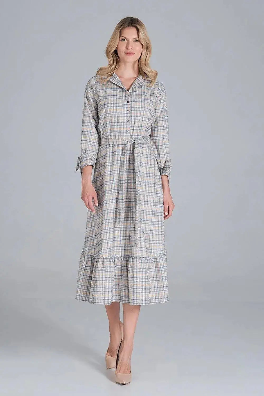 Figl elastic band maxi dress
