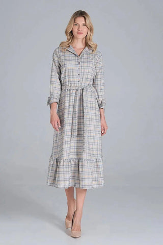 Figl elastic band maxi dress