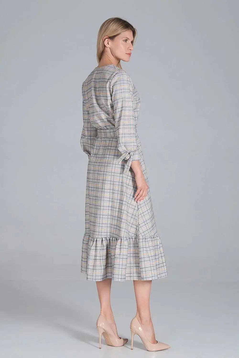 Figl elastic band maxi dress