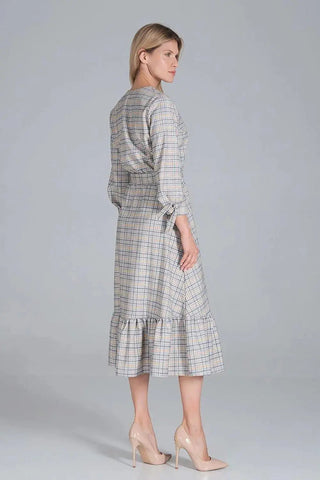 Figl elastic band maxi dress