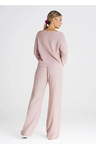 Figl long sleeves blouse and loose pants