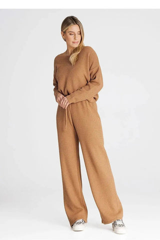 Figl long sleeves blouse and loose pants
