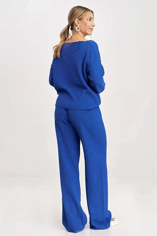 Figl long sleeves blouse and loose pants