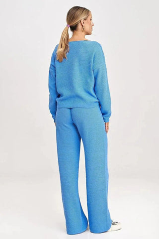 Figl long sleeves blouse and loose pants