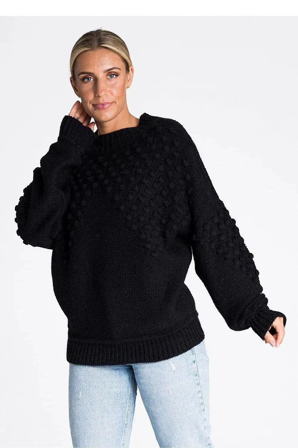 Figl long sleeves decorated sweater