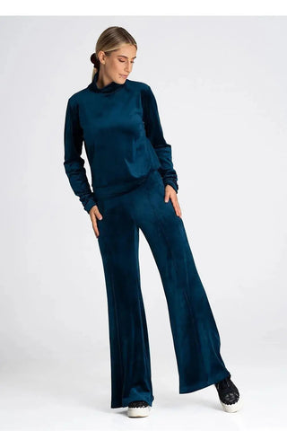 Figl long turtleneck and long sleeves blouse