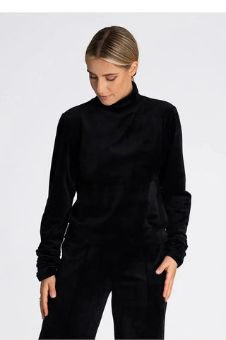 Figl long turtleneck and long sleeves blouse
