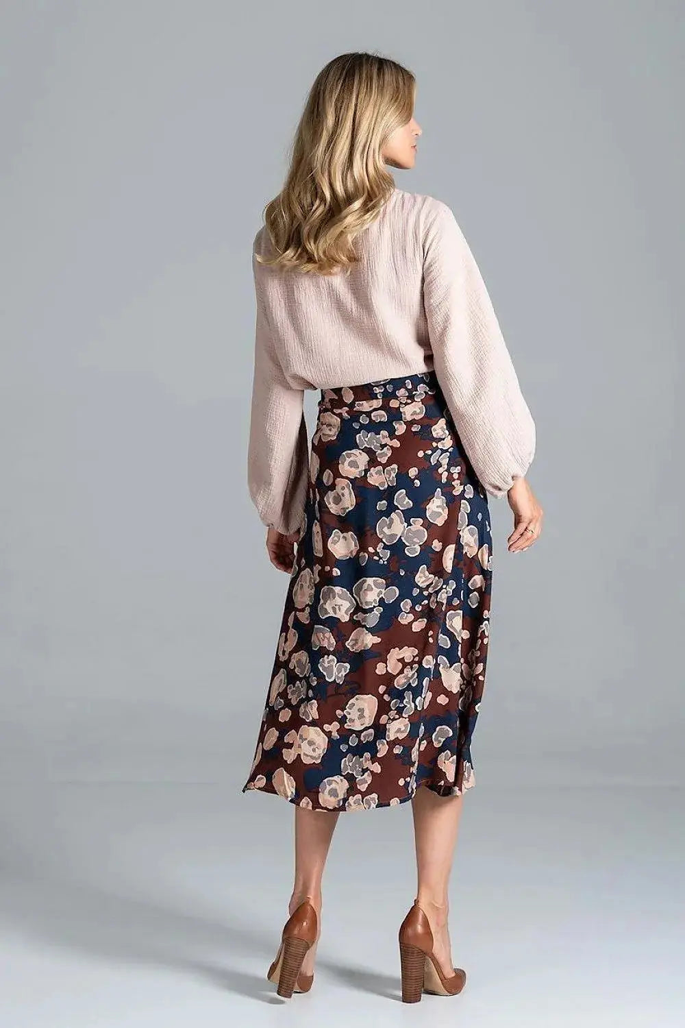 Figl trapeze midi skirt