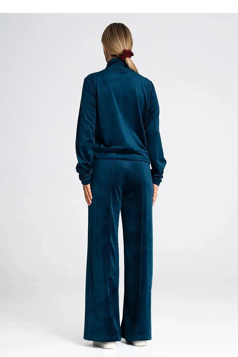 Figl velour high rise womens pants