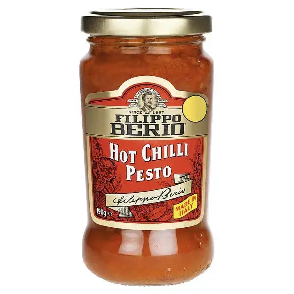 Filippo Berio Hot Chilli Pesto 190g (Case of 10)