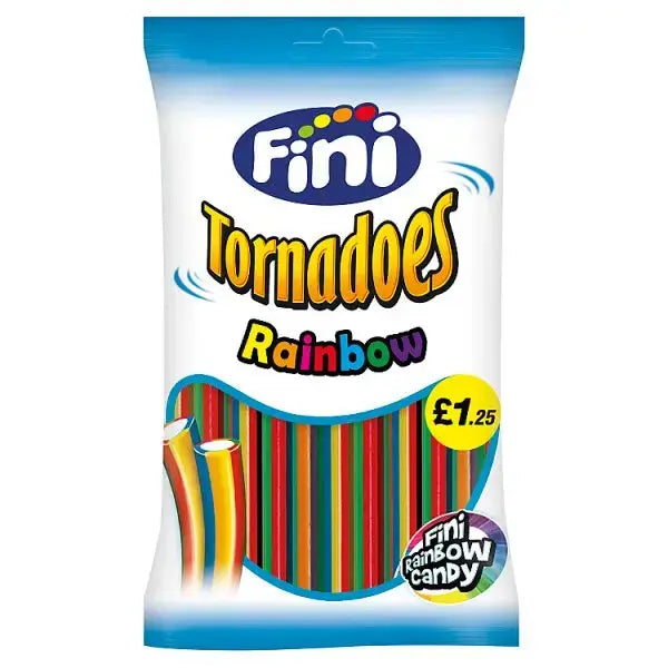 Fini Tornadoes Rainbow Candy (Case of 12)