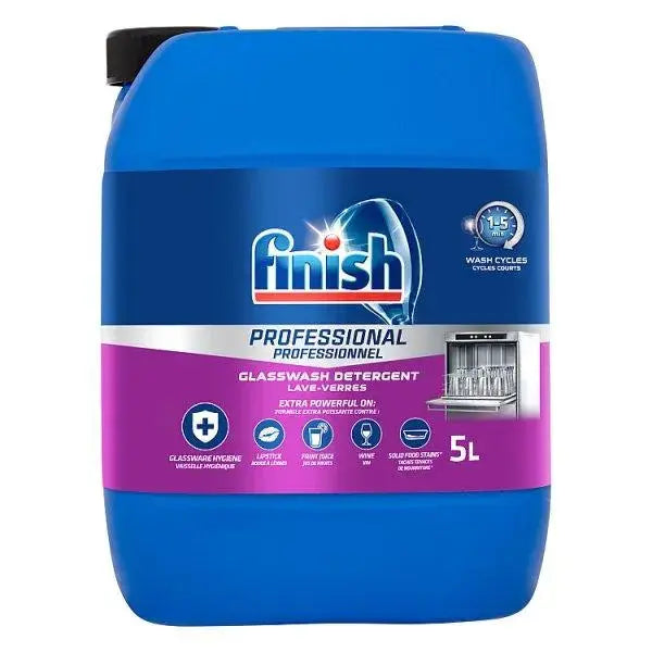 Finish Professional Glasswash Detergent 5L