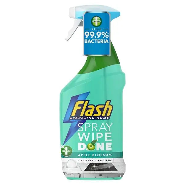 Flash Spray Wipe Done Apple Blossom Cleaning Spray 800ml (Case of 10)