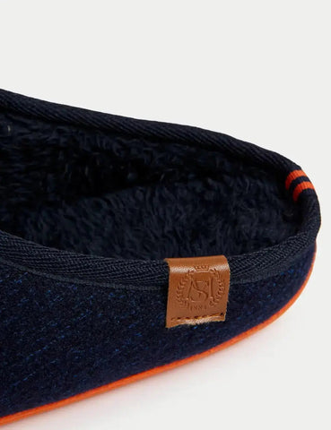 Fleece Lined Mule Slippers with Freshfeet™