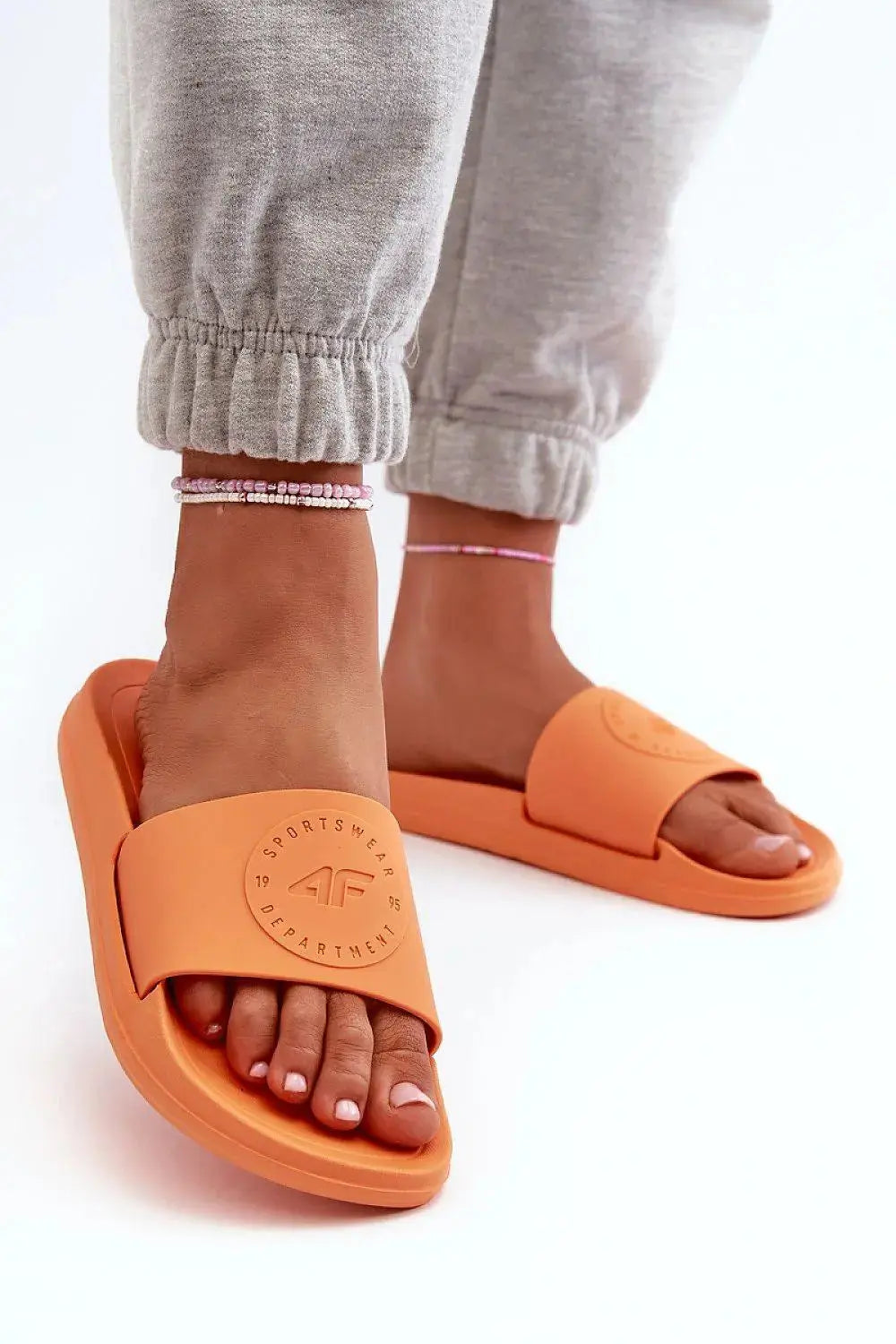 4F Women’s Flip-Flops – Lightweight EVA Sole with Molded Insole