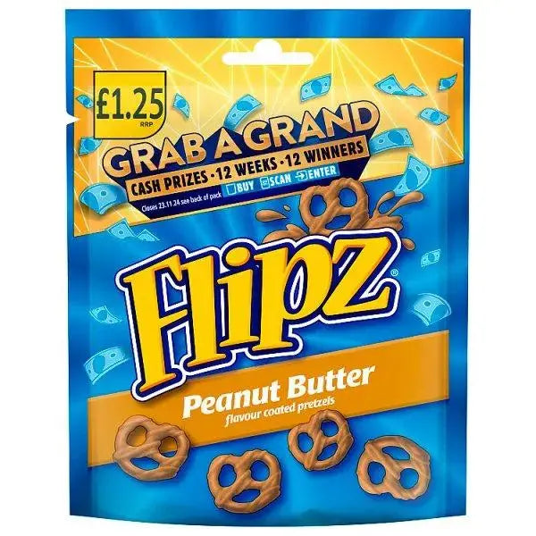 Flipz Peanut Butter 12x80g (Case of 12)