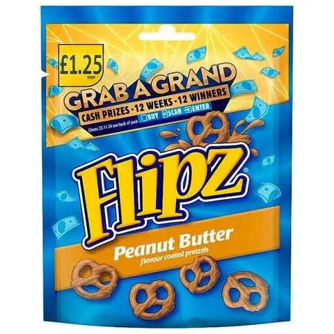 Flipz Peanut Butter 12x80g (Case of 12)