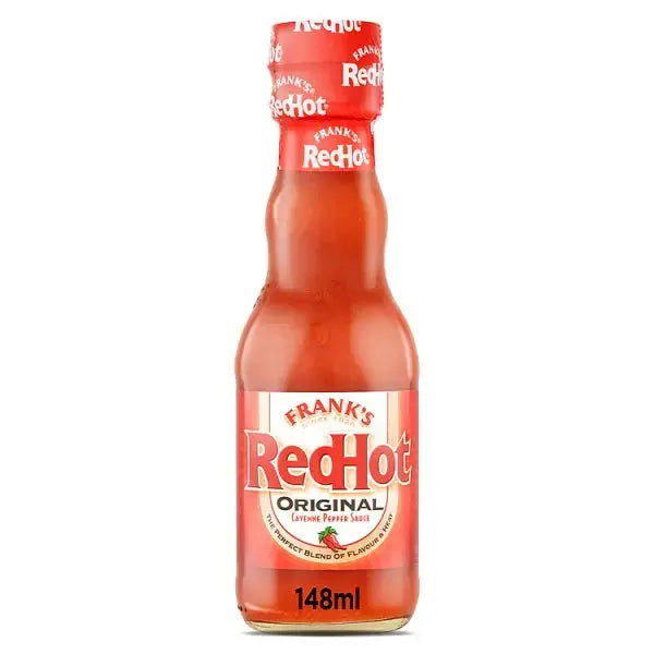 Frank's RedHot Original Cayenne Pepper Hot Sauce 148ml (Case of 6)