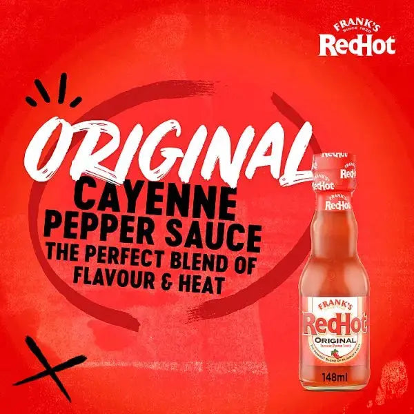 Frank's RedHot Original Cayenne Pepper Hot Sauce 148ml (Case of 6)