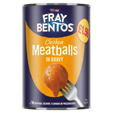 Fray Bentos Chicken Meatballs in Gravy 380g (Case of 6)