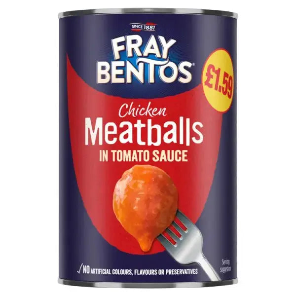 Fray Bentos Chicken Meatballs in Tomato Sauce 380g (Case of 6)