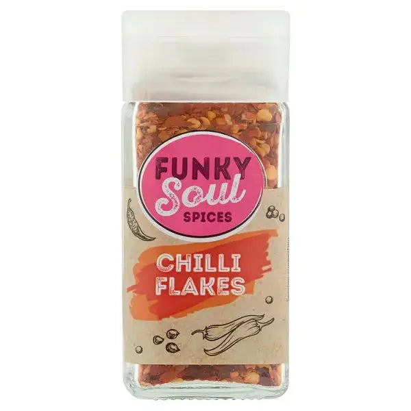 Funky Soul Spices Chilli Flakes 26g (Case of 6)