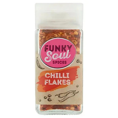 Funky Soul Spices Chilli Flakes 26g (Case of 6)