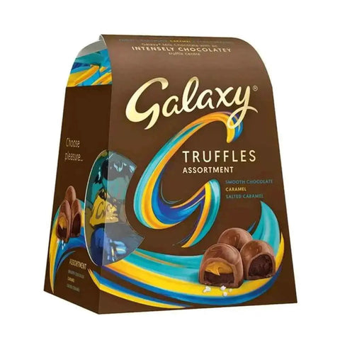 Galaxy Assorted Truffles Milk Chocolate Gift Box of Chocolates 195g (Case of 6)