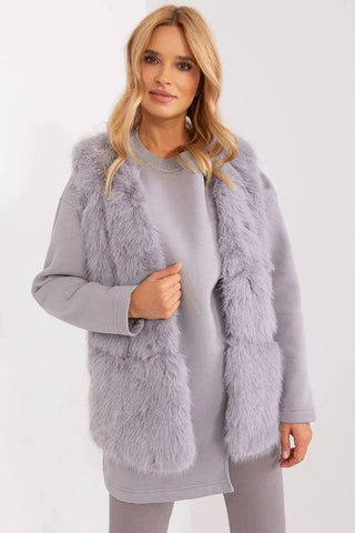 Gilet model AT fur vest