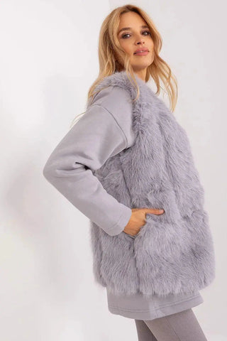 Gilet model AT fur vest