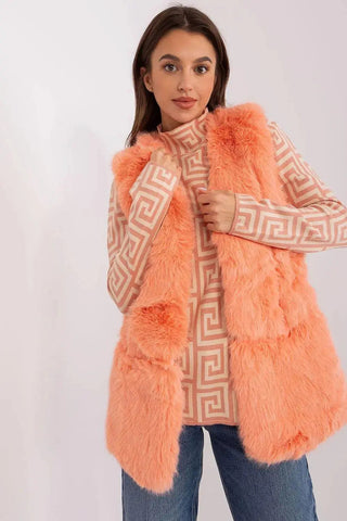 Gilet model AT fur vest