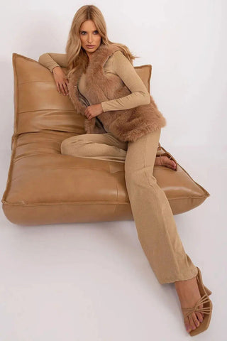 Gilet model AT fur vest