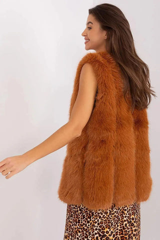 Gilet model AT fur vest