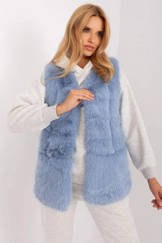 Gilet model AT fur vest