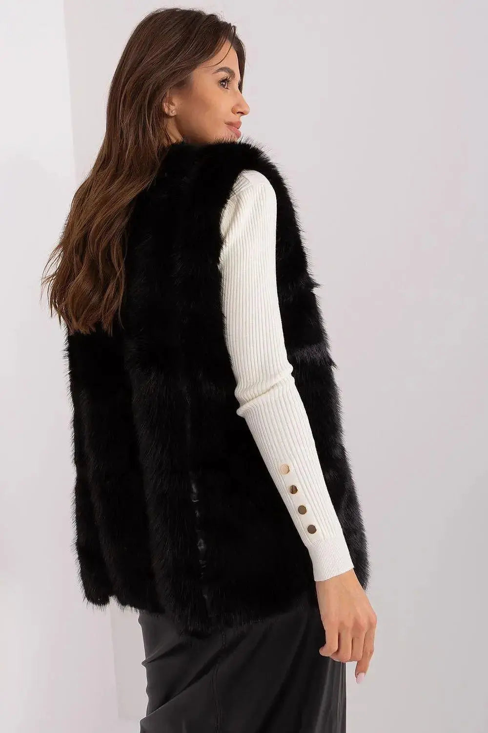 Gilet model AT fur vest