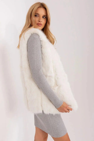 Gilet model AT fur vest