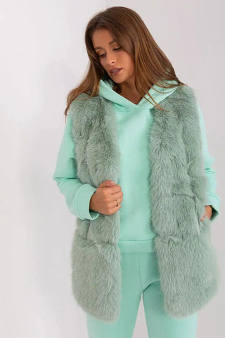 Gilet model AT fur vest