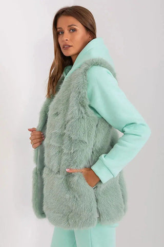 Gilet model AT fur vest
