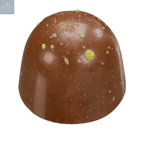 Ginger dome - ginger and banana flavoured ganache 12.5g - Jag Couture Chocolates