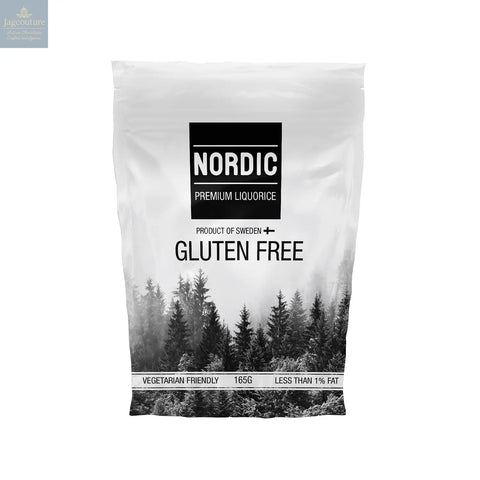 Gluten free soft eating premium liquorice in sachet bag - vegetarian friendly Jag Couture Chocolates