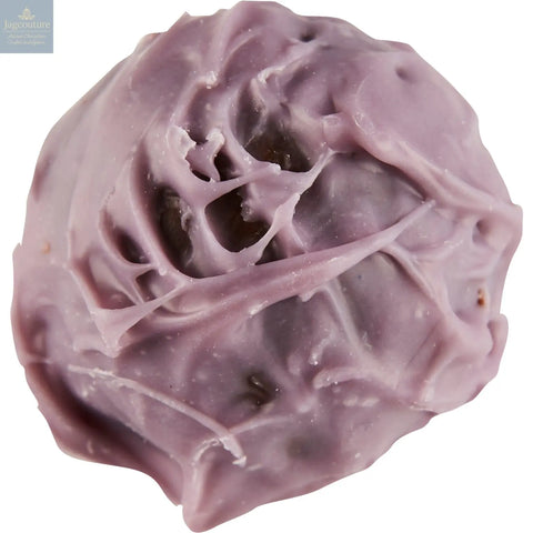Gytha - lilac coloured white chocolate with forest fruits ganache 14g - Jag Couture Chocolates