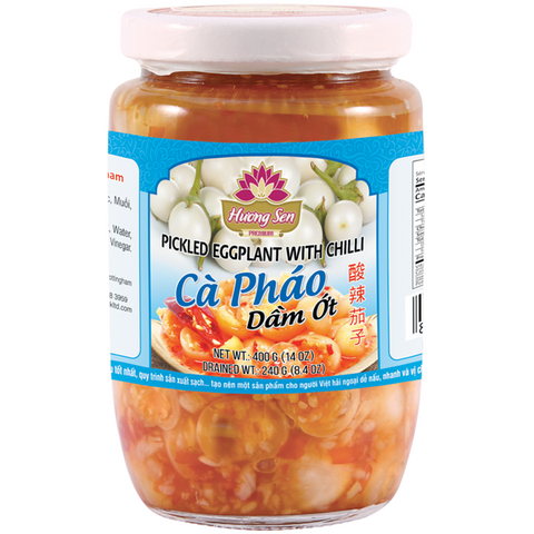 HUONG SEN Pickled Eggplant With Chilli 400g